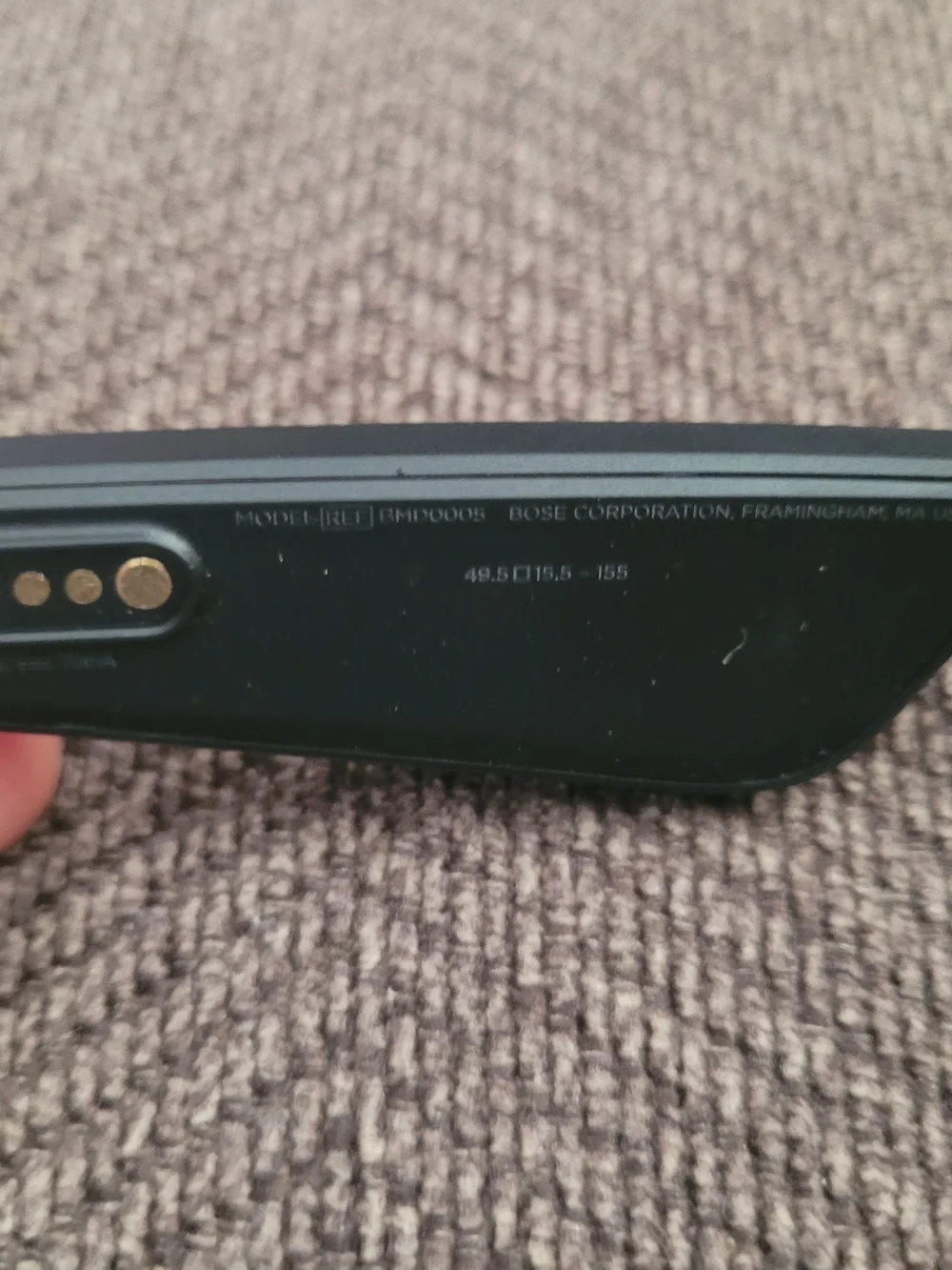Bose Frames Rondo Audio Smart Sunglasses with Open Ear Headphones Bluetooth Blak